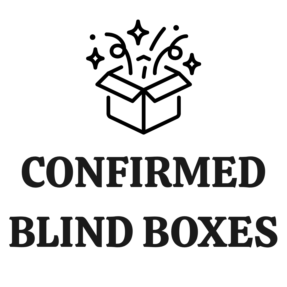 Confirmed Blind Boxes