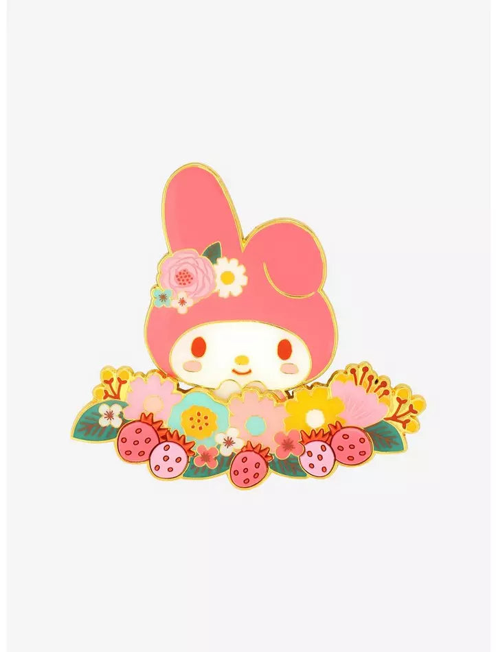 Sanrio My Melody Floral Scented Limited Edition Enamel Pin