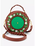 Loungefly The Lord of the Rings Floral Hobbit Door Figural Crossbody Bag