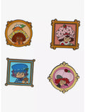 Strawberry Shortcake Characters Frame Enamel Pin Set of 4