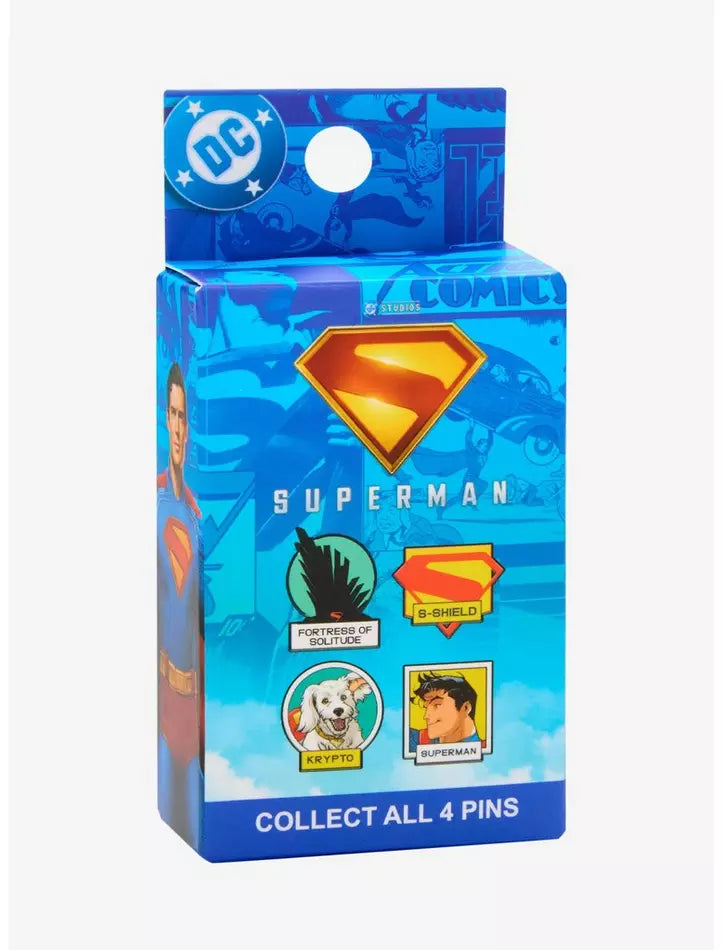 CHOICE - DC Superman Blind Enamel Pin Fortress Of Solitude Collection