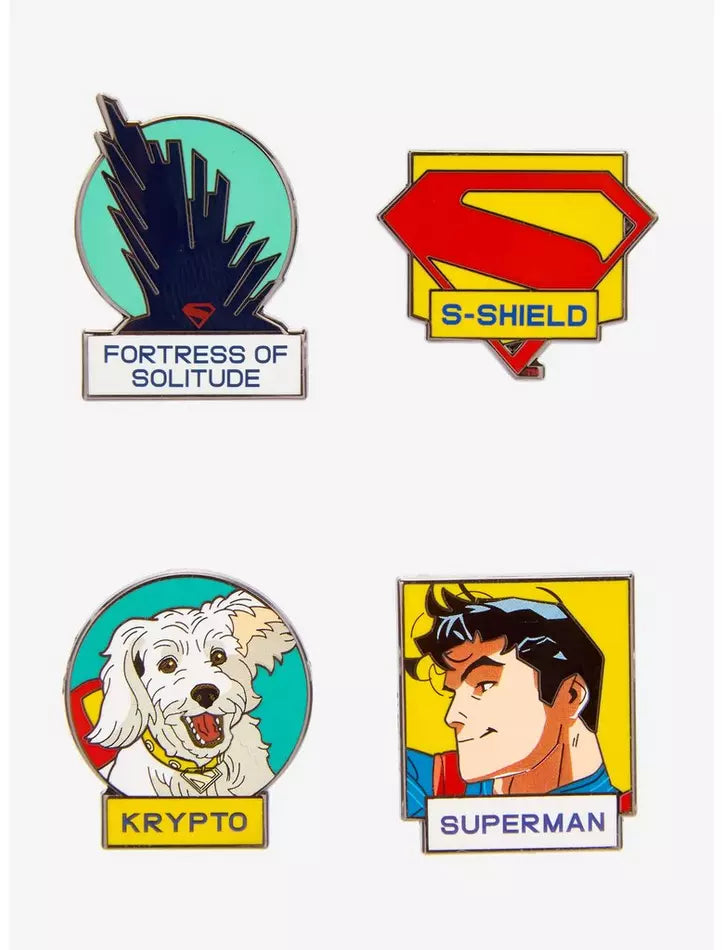 CHOICE - DC Superman Blind Enamel Pin Fortress Of Solitude Collection