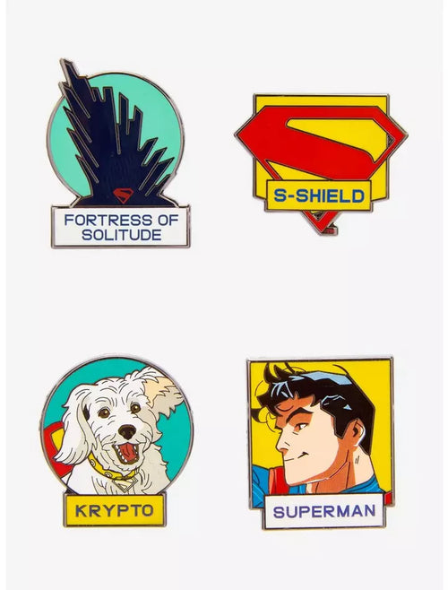 CHOICE - DC Superman Blind Enamel Pin Fortress Of Solitude Collection