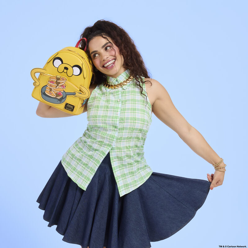 Loungefly Adventure Time Jake Cosplay Mini Backpack