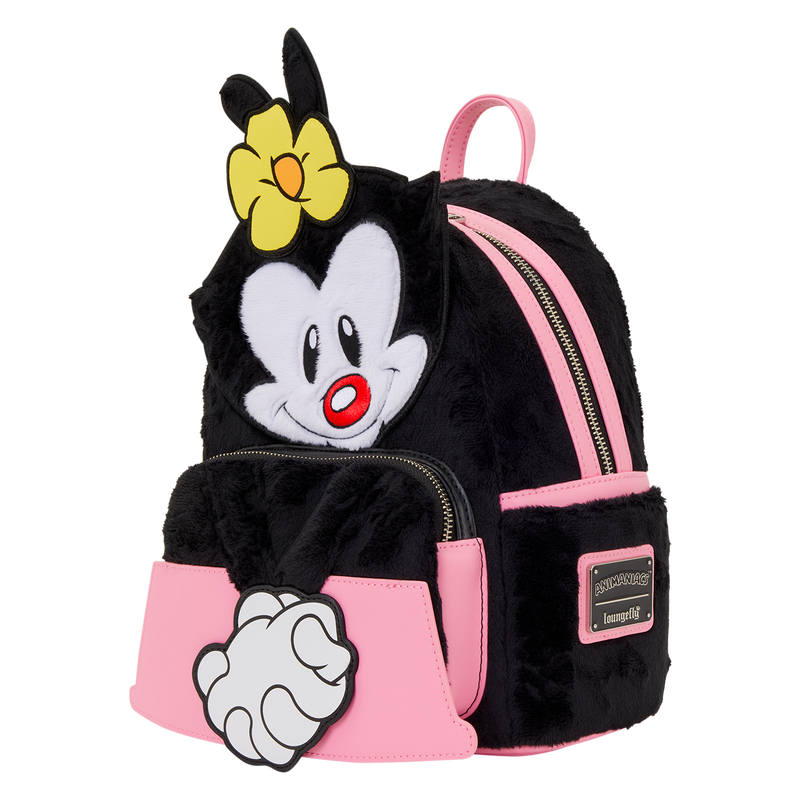 Loungefly Animaniacs Dot Warner Cosplay Plush Mini Backpack Exclusive