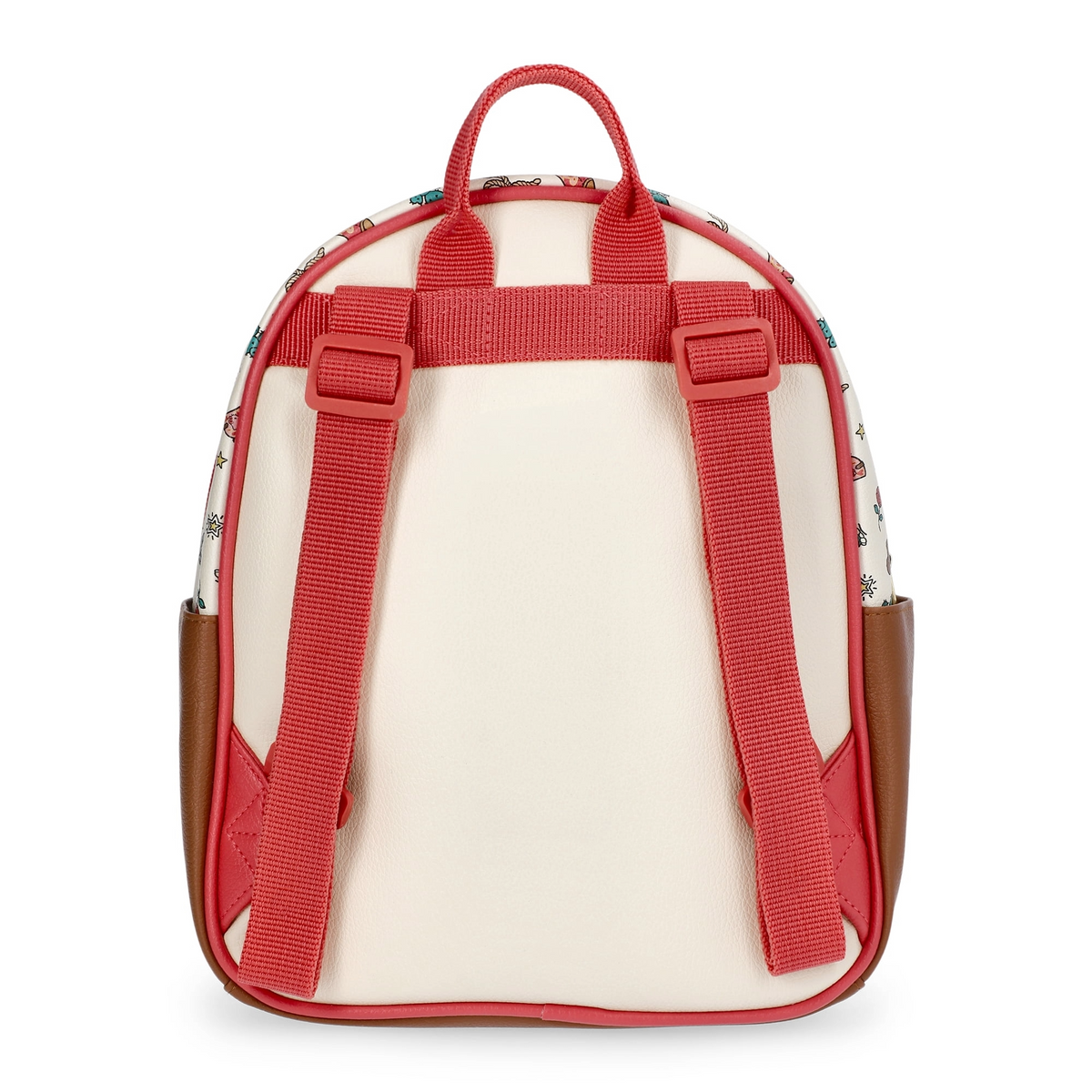 Hello Kitty Cowgirl Faux Leather Mini Backpack, 10.5", Brown