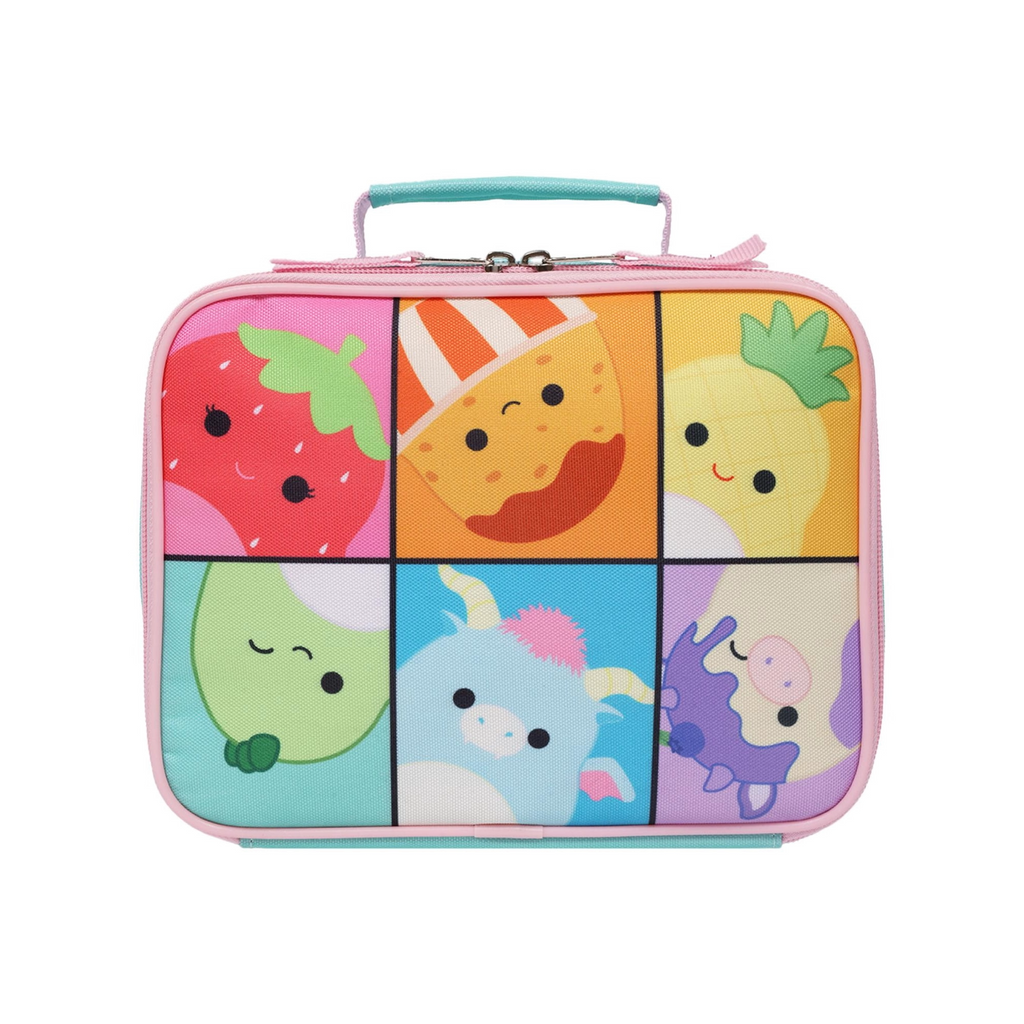 Squishmallow 5-Piece Backpack Set with Detachable Lunch Bag